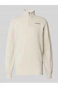 Bluza z kołnierzem z czystej bawełny - G-Star Raw - Bluzy męskie - miniaturka - grafika 1