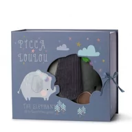 Maskotki i pluszaki - Picca Loulou Picca Loulou  -  Przytulanka Pani Słoń 18 cm Luxury Gift Box - miniaturka - grafika 1
