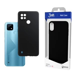 3mk Matt Case Realme C21 czarny 5903108377836 - Etui i futerały do telefonów - miniaturka - grafika 1