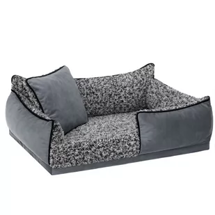 legowisko, materac dla psa rozmiar S 45x32x18, kolor granatowy - Legowiska dla psów - miniaturka - grafika 1