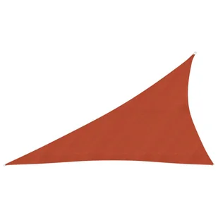 VidaXL Żagiel przeciwsłoneczny, 160 g/m, terakotowy, 3x4x5 m, HDPE 311366 VidaXL - Parasole ogrodowe - miniaturka - grafika 7