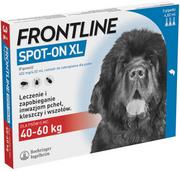 Artykuły przeciw pasożytom - Frontline Spot-on dla psów - XL: 40-55 kg (3 pipety x 4,02 ml) - miniaturka - grafika 1