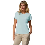 Koszulki sportowe damskie - Koszulka damska Columbia Zero Rules™ Light Short sleeve Crew Rozmiar: S / Kolor: jasnozielony - miniaturka - grafika 1