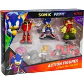 Figurki dla dzieci - sonic prime figurka akcji zestaw 6 figurek mix - miniaturka - grafika 1