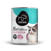 Koema Mus łosoś 400g  dla kota