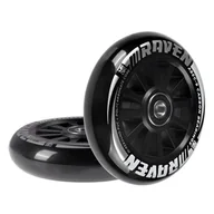 Akcesoria do skatingu - Kółka Do Hulajnogi Raven Slick Black 100Mm 2Szt - miniaturka - grafika 1