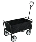 Taczki - Elior Składany czarny wózek turystyczny M1-Z22 - miniaturka - grafika 1