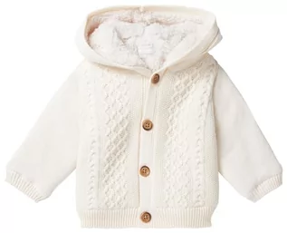 Swetry damskie - Noppies Baby Topeka kardigan z długim rękawem dla niemowląt, uniseks, Krem masłowy - P959, 74 - grafika 1