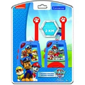 Zabawki interaktywne dla dzieci - Lexibook TW25 PA Paw Patrol 3d Walkie-Talkies  2 km - miniaturka - grafika 1