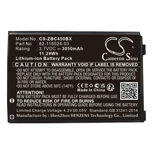 Zebra MC45 / 82-118524-03 3050mAh 11.29Wh Li-Ion 3.7V (Cameron Sino) - Akcesoria do kas i terminali - miniaturka - grafika 1