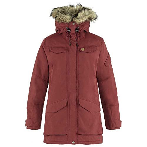 Fjallraven 89655 Nuuk Parka W kurtka damska Red Oak L