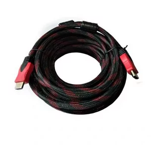 Kabel HDMI 5m przewód HDMI-HDMI oplot FULL HD 3K ULTRA LED TV - Kable komputerowe i do monitorów - miniaturka - grafika 1