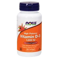 Witaminy i minerały - Vitamin D3 1000Iu 180Kaps. - miniaturka - grafika 1