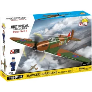 Hawker Hurricane(No.302.Sqn.Raf) - Klocki - miniaturka - grafika 1