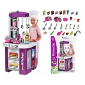 Zabawki AGD - Kuchnia Dla Dzieci Duża Kuchenka Odgłosy Kran Woda - miniaturka - grafika 1