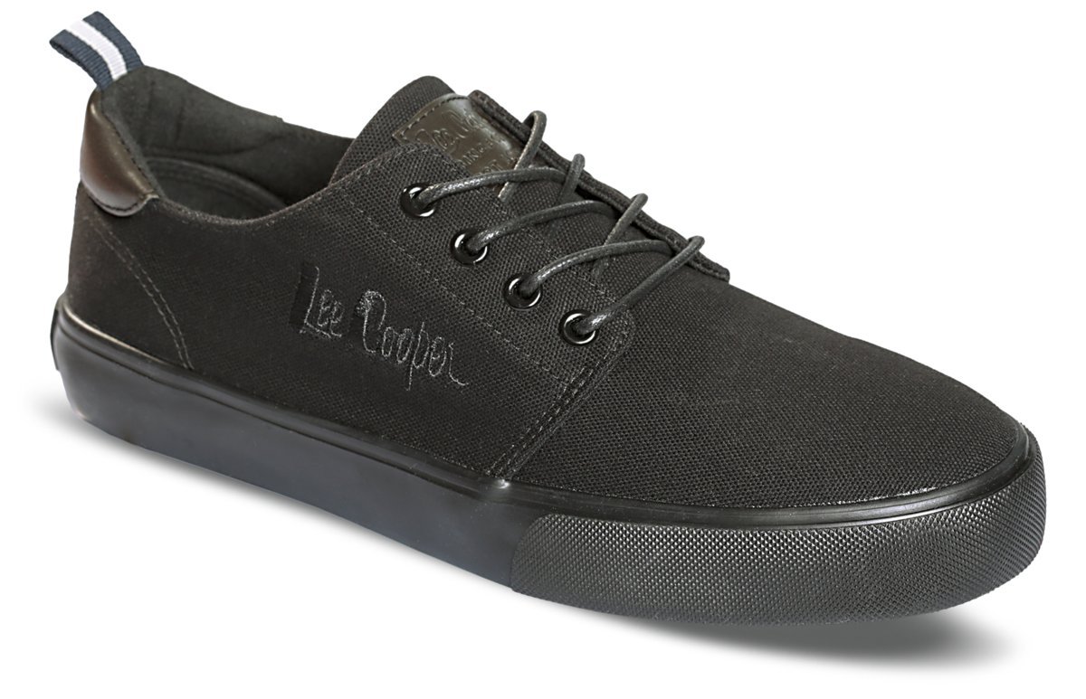 Lee Cooper, Trampki męskie, LCW-22-31-0857M, Czarne, Rozmiar 40