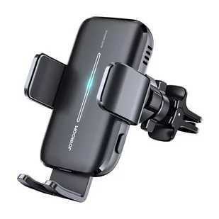 Joyroom uchwyt samochodowy z ładowarką bezprzewodową 15W na kratkę nawiewu czarny (JR-ZS245 vent) - Uchwyty samochodowe do telefonów - miniaturka - grafika 1
