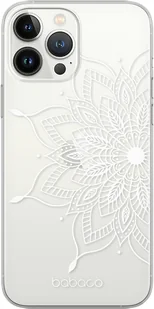 Etui do Apple IPHONE 6/6S Mandale 004 Babaco Nadruk częściowy Biały - Etui i futerały do telefonów - miniaturka - grafika 1