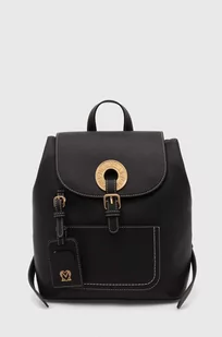 Love Moschino plecak damski kolor czarny mały gładki JC4055PP1LLG0000 - Plecaki - miniaturka - grafika 1