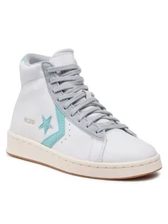 Trampki damskie - Converse Sneakersy Pro Leather Hi 171607C Biały - grafika 1