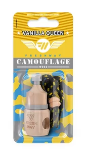 VANILLA QUEEN | FRESHWAY Camouflage Wood - Zapachy samochodowe - miniaturka - grafika 1