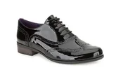 Półbuty damskie - Hamble Oak E [black patent] - rozmiar 41.5 - miniaturka - grafika 1
