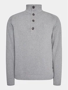 INDICODE Sweter Yosevally 35-719 Szary Regular Fit - Swetry męskie - miniaturka - grafika 1