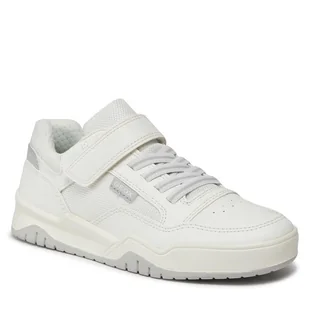 Sneakersy Geox J Perth Boy J367RE 0FEFU C1236 S White/Lt Grey - Buty dla chłopców - miniaturka - grafika 1