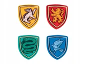 Gumki biurowe - Gumka do ścierania HARRY POTTER ZESTAW 4 szt. W ETUI Z SUWAKIEM gumki HERBY - miniaturka - grafika 1