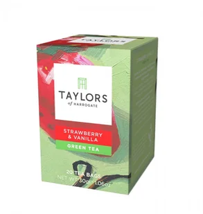 TAYLORS Herbata zielona z truskawką i wanilią 30 g - Herbata - miniaturka - grafika 1