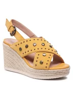 Espadryle damskie - Geox Espadryle D Ponza A D15GVA 00022 C2006 Żółty - miniaturka - grafika 1