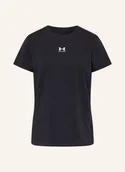 Koszulki i topy damskie - Under Armour T-Shirt Ua Rival Core schwarz - UNDER ARMOUR - miniaturka - grafika 1
