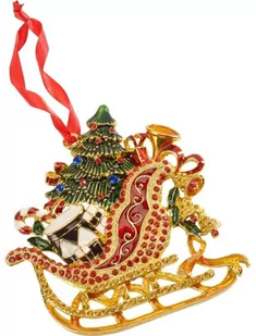 Villeroy & Boch Zawieszka metalowa Sanie Winter Collage Accessories - Ozdoby bożonarodzeniowe - miniaturka - grafika 1