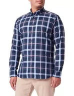 Koszule męskie - Seidensticker Męska koszula biznesowa – bardzo slim fit – łatwa do prasowania – kołnierz zapinany na guziki – długi rękaw – 100% bawełna, zielony, 40 - miniaturka - grafika 1