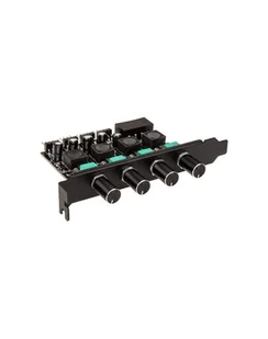 Lamptron CP436 4-Kanal-Fan Controller do PCI-Slot Srebrny (LAMPCP436S) - Modding - miniaturka - grafika 1