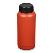 Shakery i bidony sportowe - Butelka termiczna Klean Kanteen Wide mit Wide Loop Cap 1182 ml Tiger Lily - miniaturka - grafika 1
