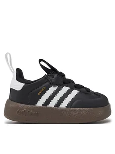 adidas Sneakersy adiform Samba 360 JH5201 Czarny - Buty dla dziewczynek - miniaturka - grafika 1