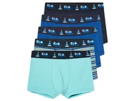 Majtki dla dzieci - lupilu® Bokserki dziecięce z biobawełną, 5 par (Granatowy/niebieski, 98/104) - miniaturka - grafika 1