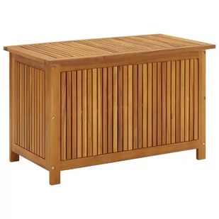 vidaXL Skrzynia ogrodowa, 90 x 50 x 106 cm, lite drewno akacjowe vidaXL - Skrzynie ogrodowe - miniaturka - grafika 1