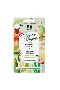 OCEANIC AA VOYAGE Peeling + maska 2x5ml Migdał & Pomelo - Kremy oczyszczające - miniaturka - grafika 1