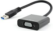 Kable komputerowe i do monitorów - Gembird Adapter USB 3.0 -> VGA czarny - miniaturka - grafika 1