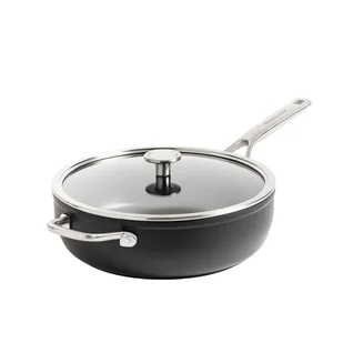KitchenAid Patelnia głęboka z pokrywką Forged Hardened 28 cm - Patelnie - miniaturka - grafika 1