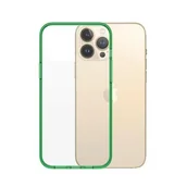 Etui i futerały do telefonów - PanzerGlass Obudowa dla telefonów komórkowych ClearCaseColor na Apple iPhone 13 Pro Max 0344) Zielony/przezroczysty - miniaturka - grafika 1