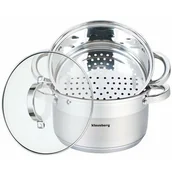 Garnki - KLAUSBERG GARNEK NA PARĘ KLAUSBERG 3 ELEM. 20cm KB-7138 KB-7138 - miniaturka - grafika 1