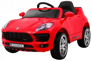 Auto na akumulator Turbo-S Czerwony - Pojazdy elektryczne dla dzieci - miniaturka - grafika 1