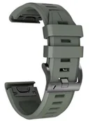 Akcesoria do smartwatchy - Opaska Pasek Bransoleta Iconband "2" Garmin Fenix 3/5X/3Hr/5X Plus/6X/6X Pro/7X Army Green - miniaturka - grafika 1
