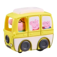 Figurki dla dzieci - Peppa Pig Camper Taty Świnki – zestaw zabawkowy figurka - miniaturka - grafika 1