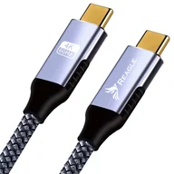 Kable USB - Reagle Kabel Thunderbolt 3 USB-C 3.2 PD 100W 20Gb 4K 60Hz 2m - miniaturka - grafika 1