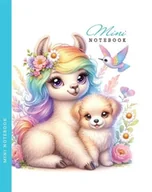 Przybory szkolne - Fresh Notatnik 128x165 48k gładki Lama i piesek - miniaturka - grafika 1