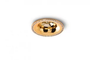 Azzardo Lampa wpuszczana ADAMO MIDST DIAMOND gold AZ 2740) - Lampy sufitowe - miniaturka - grafika 1